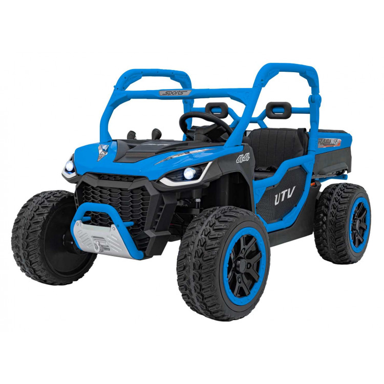 Elektrické autíčko Farmer Truck UTV Racing 4x75w modré